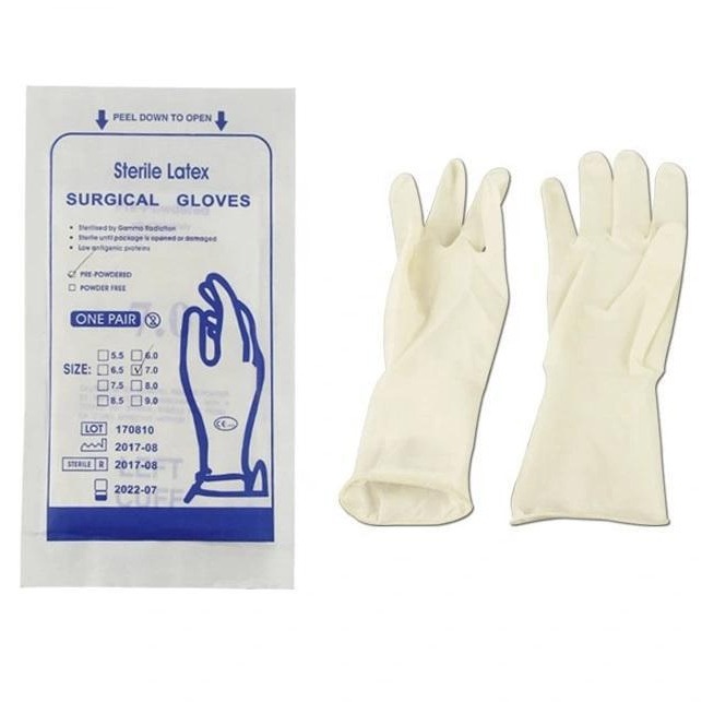 Gants Stériles – Boîte de 50 Paires Usage Médical