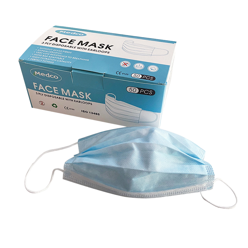 Masque Chirurgical 3 Plis | Cache-Nez Médical Usage Unique