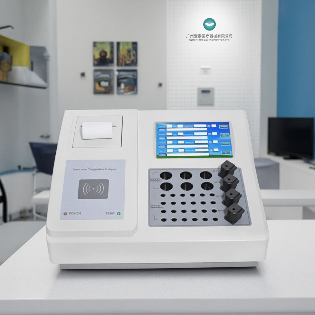 COAGULOMÈTRE SEMI-AUTOMATIQUE ONETECH – ANALYSE DE LA COAGULATION SANGUINE