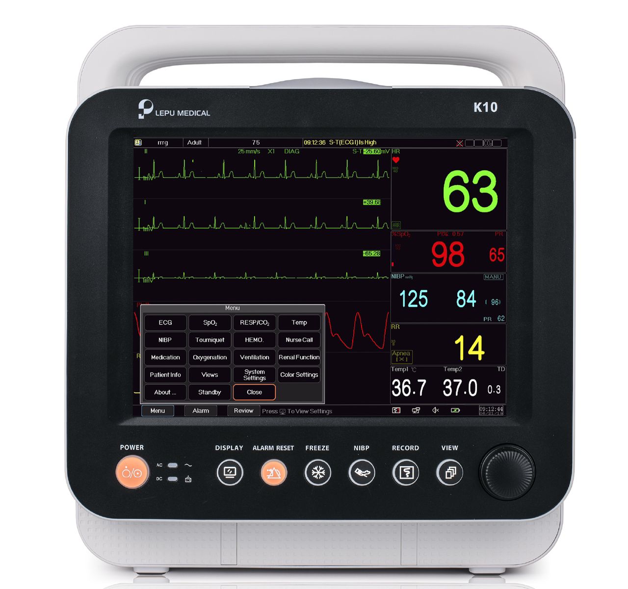 Moniteur Multiparamétrique Lepu K Series ( K10 K12 K15 )