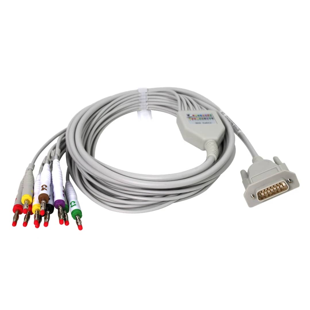 CÂBLE STANDARD ECG – CÂBLE PATIENT POUR ÉLECTROCARDIOGRAPHE